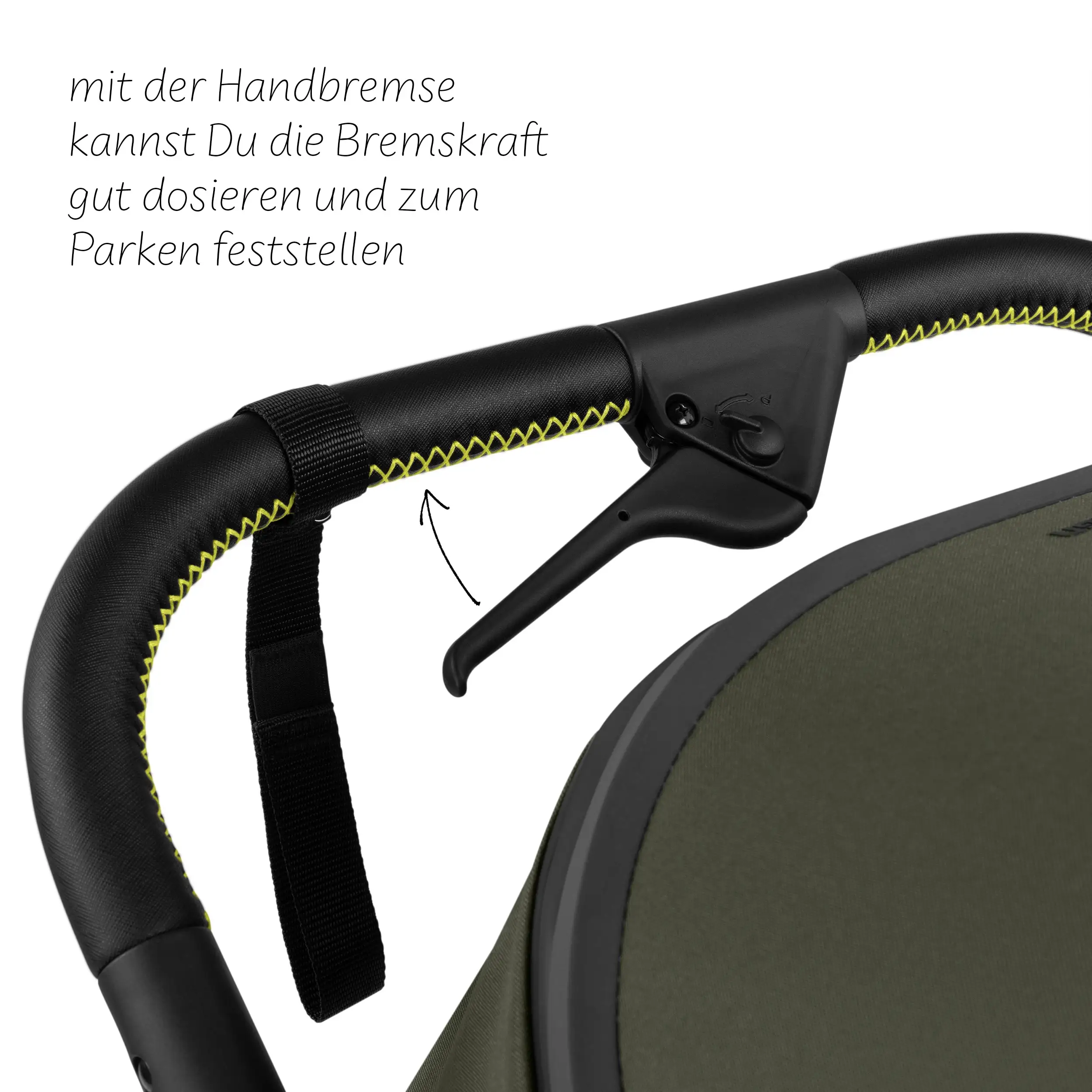 Set cochecito 3en1 Salsa 5 Run incl. Silla de Auto - Avocado