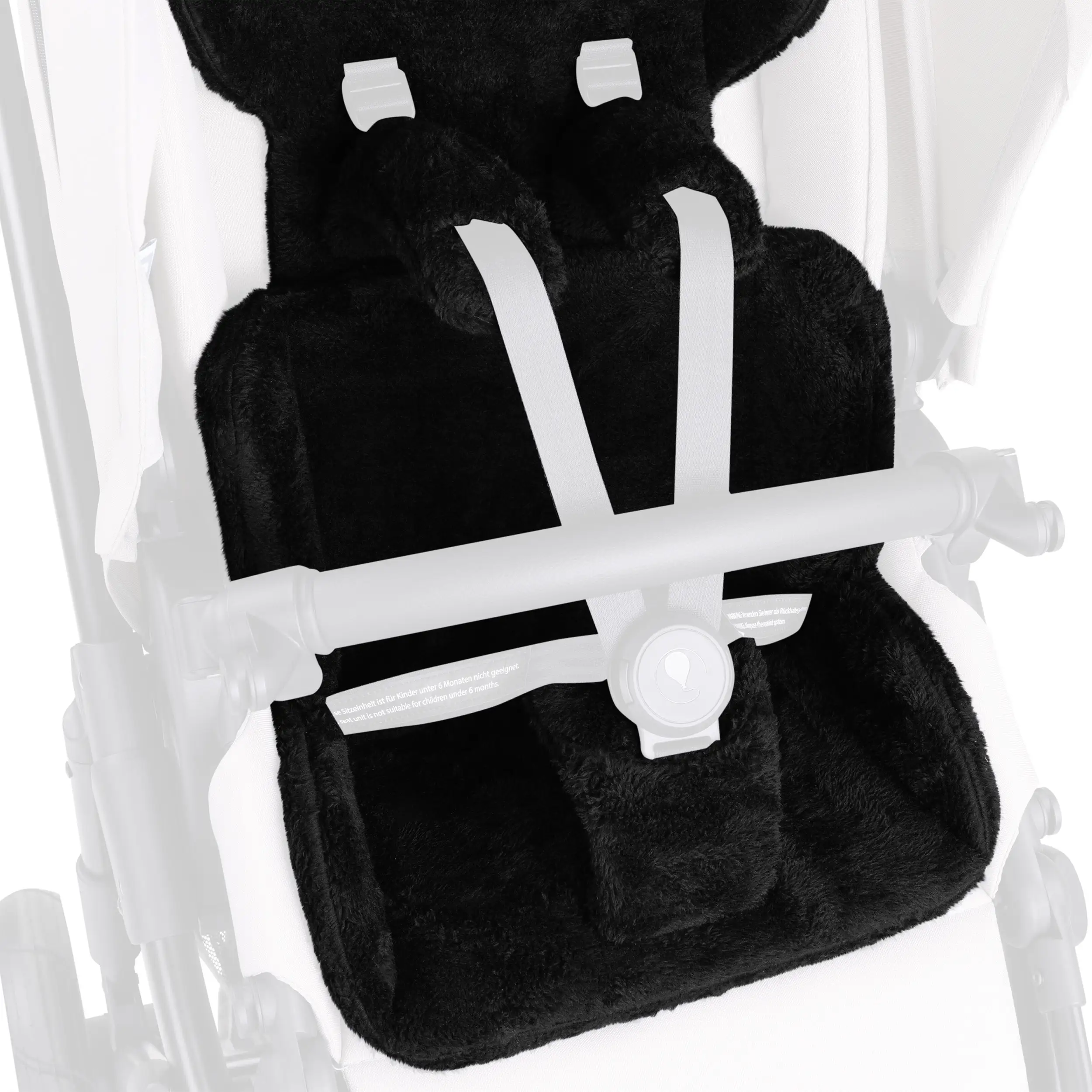 Cojin reductor Comfort para cochecito Samba, Salsa, Zoom - Black