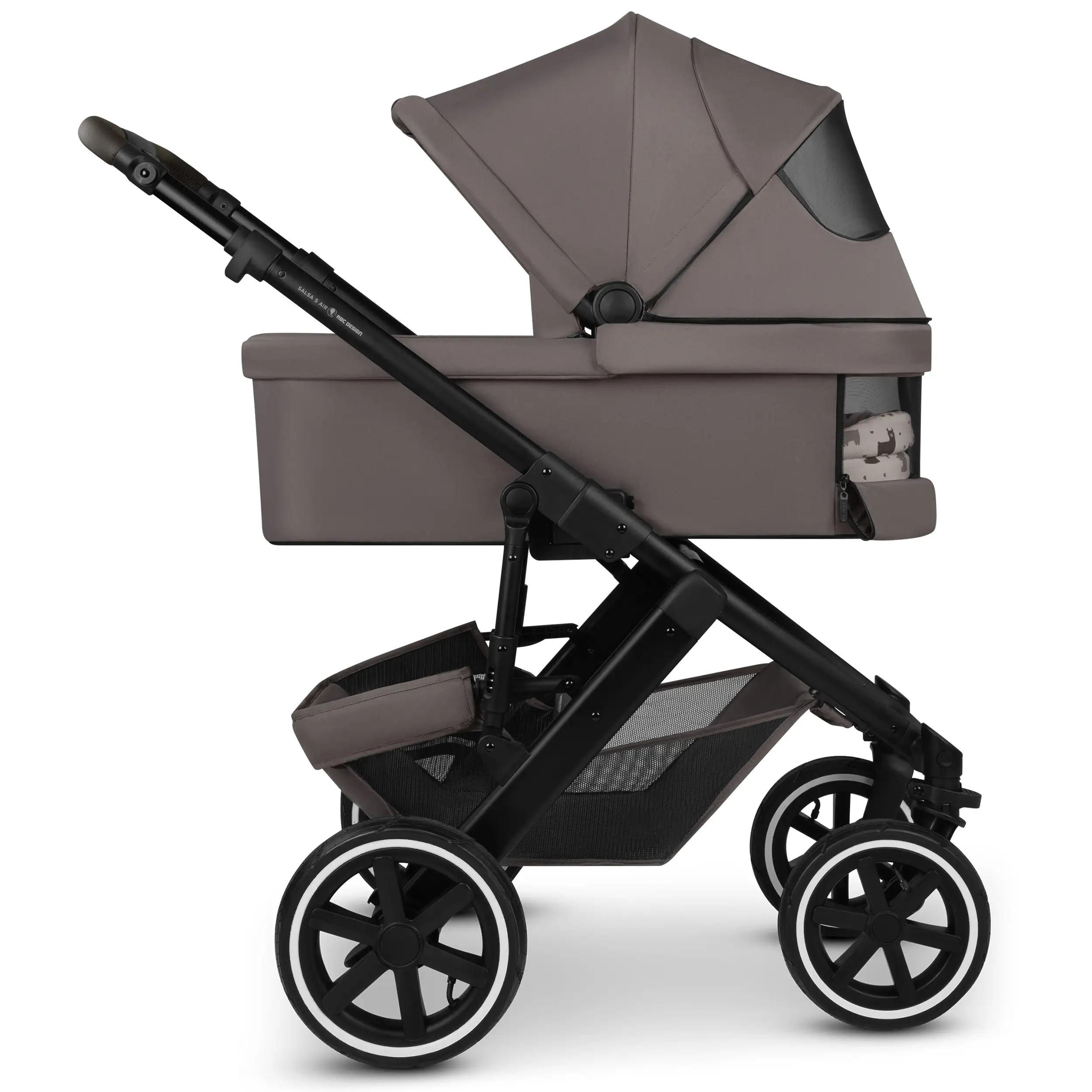 Set cochecito 3en1 Salsa 5 Air incl. Silla de Auto - Marron