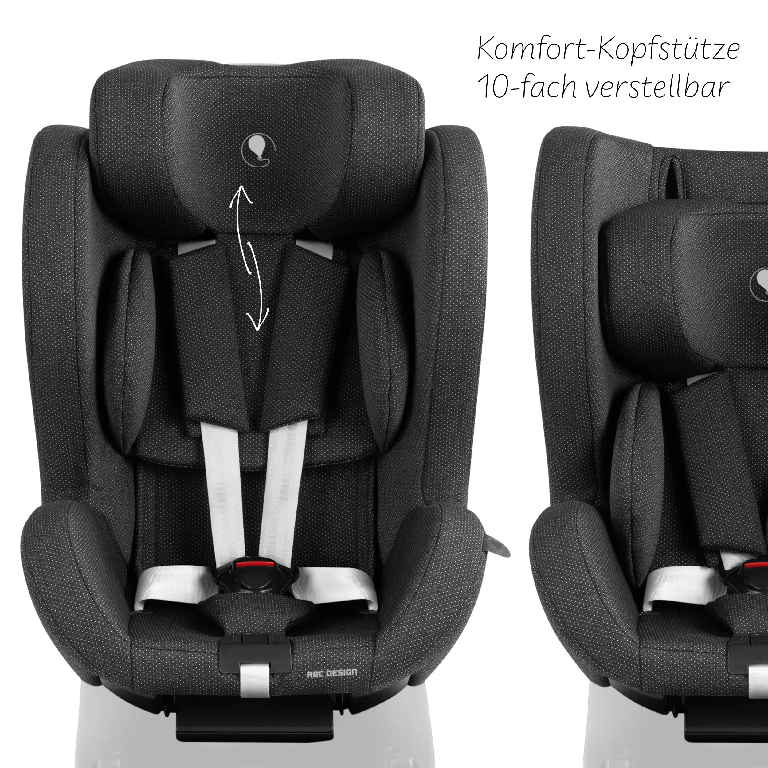 Silla de auto Lily i-Size incl. base ISOFIX giratoria Root - Bubble