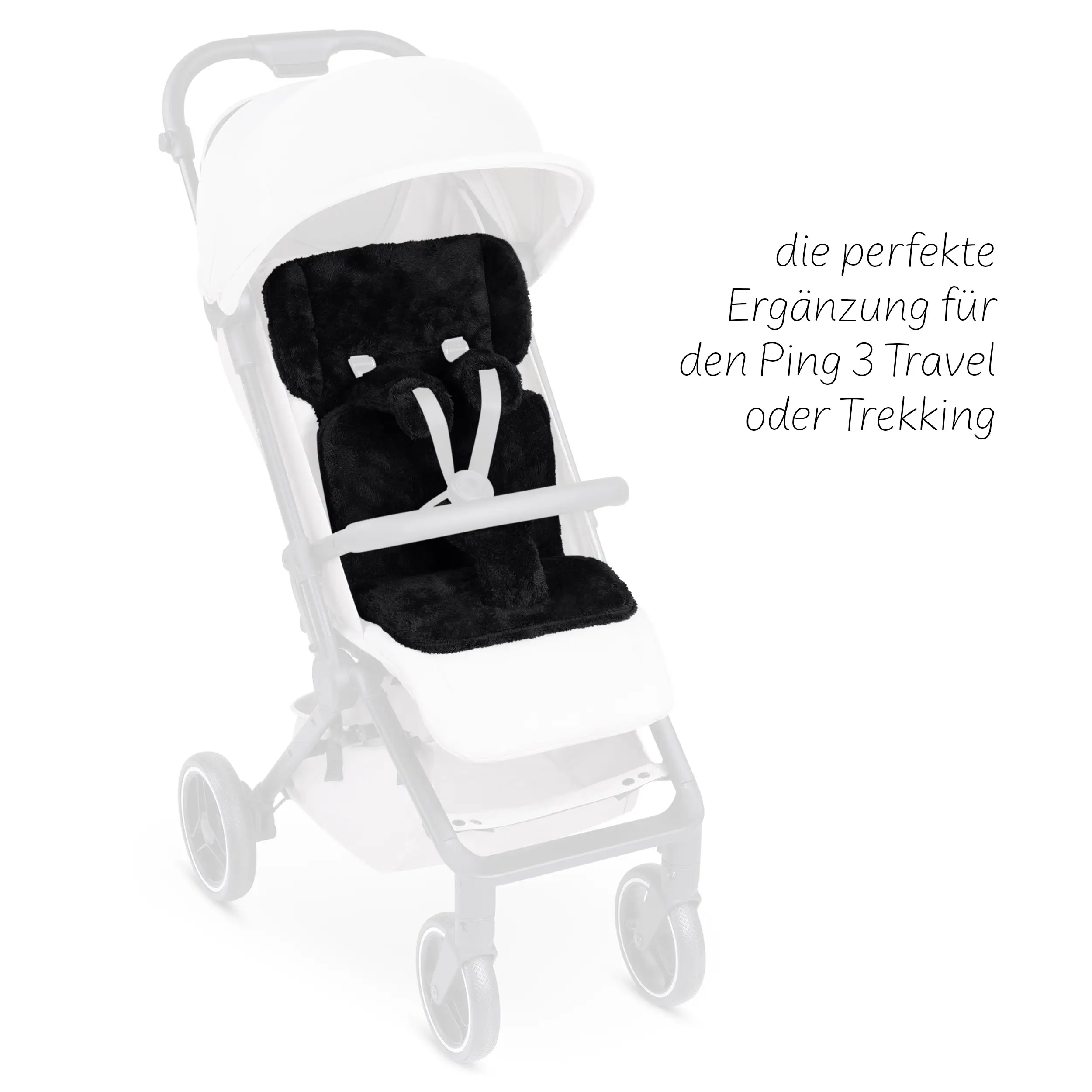 Cojin reductor Comfort para silla de paseo Ping 3 - Black