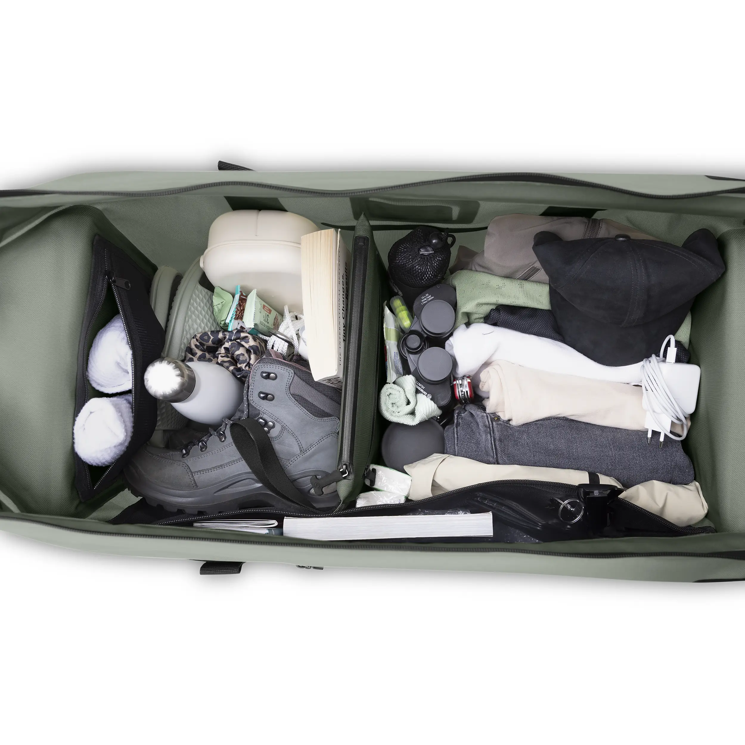 Bolsa de viaje Locarno 60L para uso diario, viajes y uso profesional - Pine