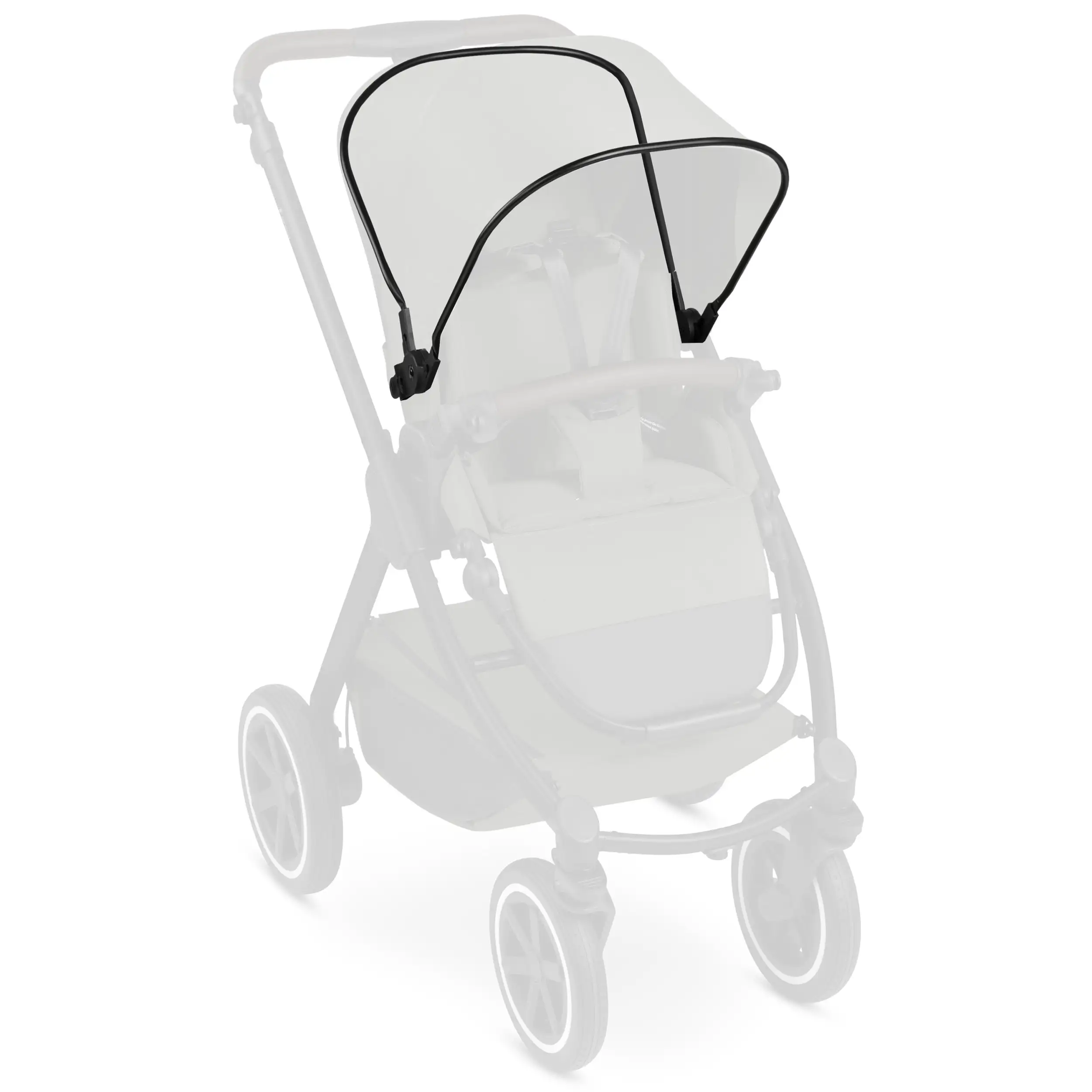 Varillaje del tejadillo + articulaciones para Samba / Samba 2 - Negro