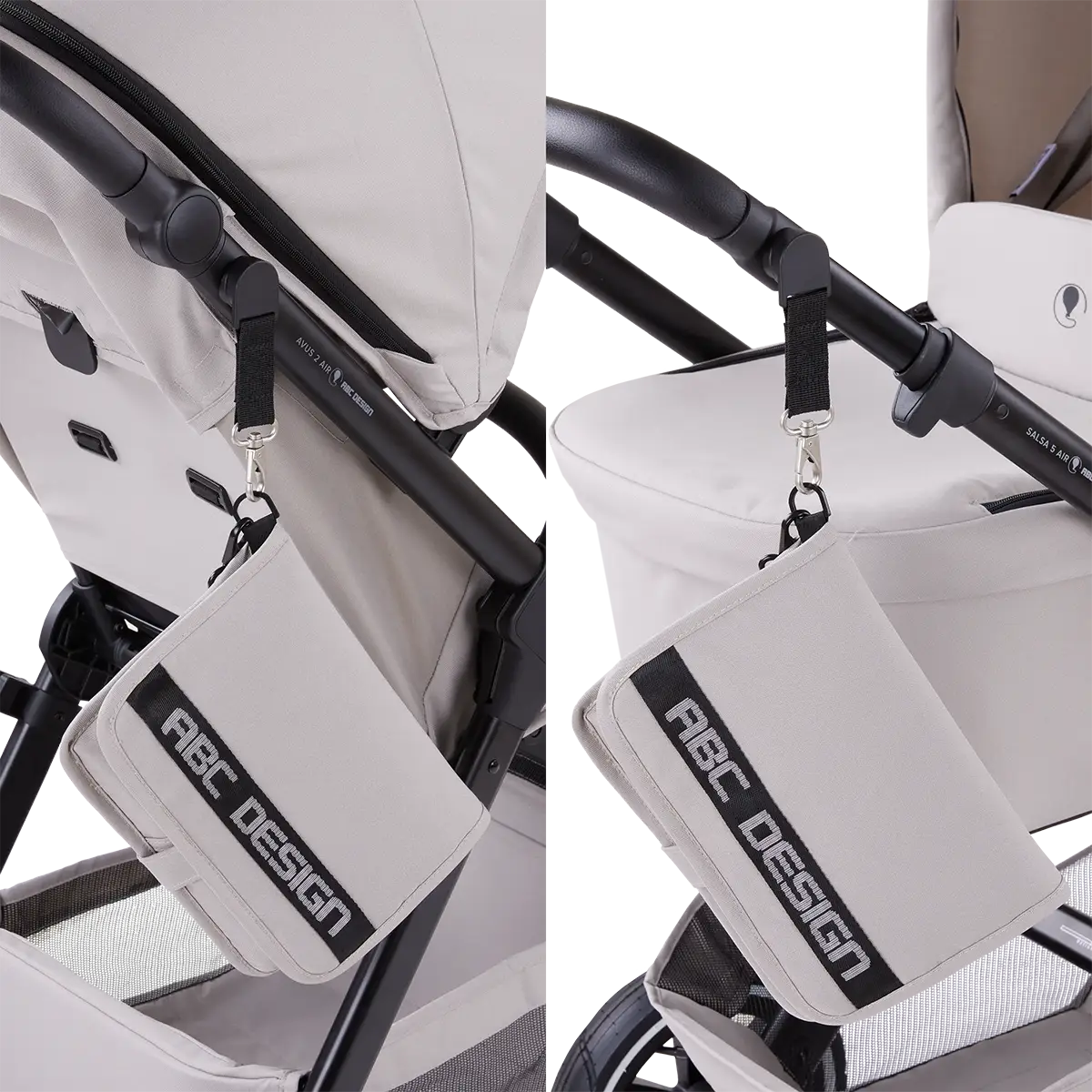 Adecuado para sillas de paseo y cochecitos ABC Design