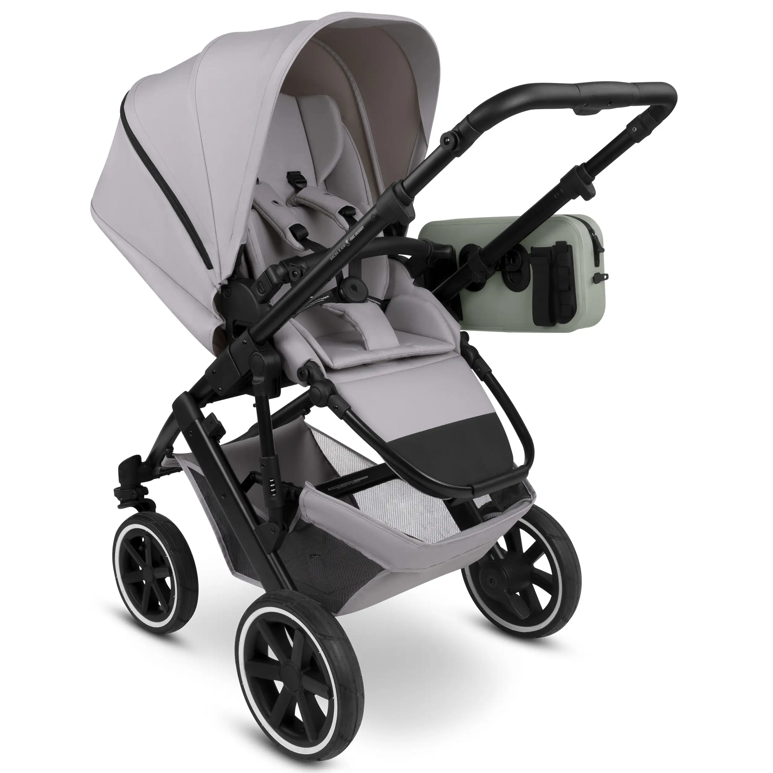 Bolsa de sillín Geneva 4,5L para cochecitos, bicicletas y uso diario - Pine