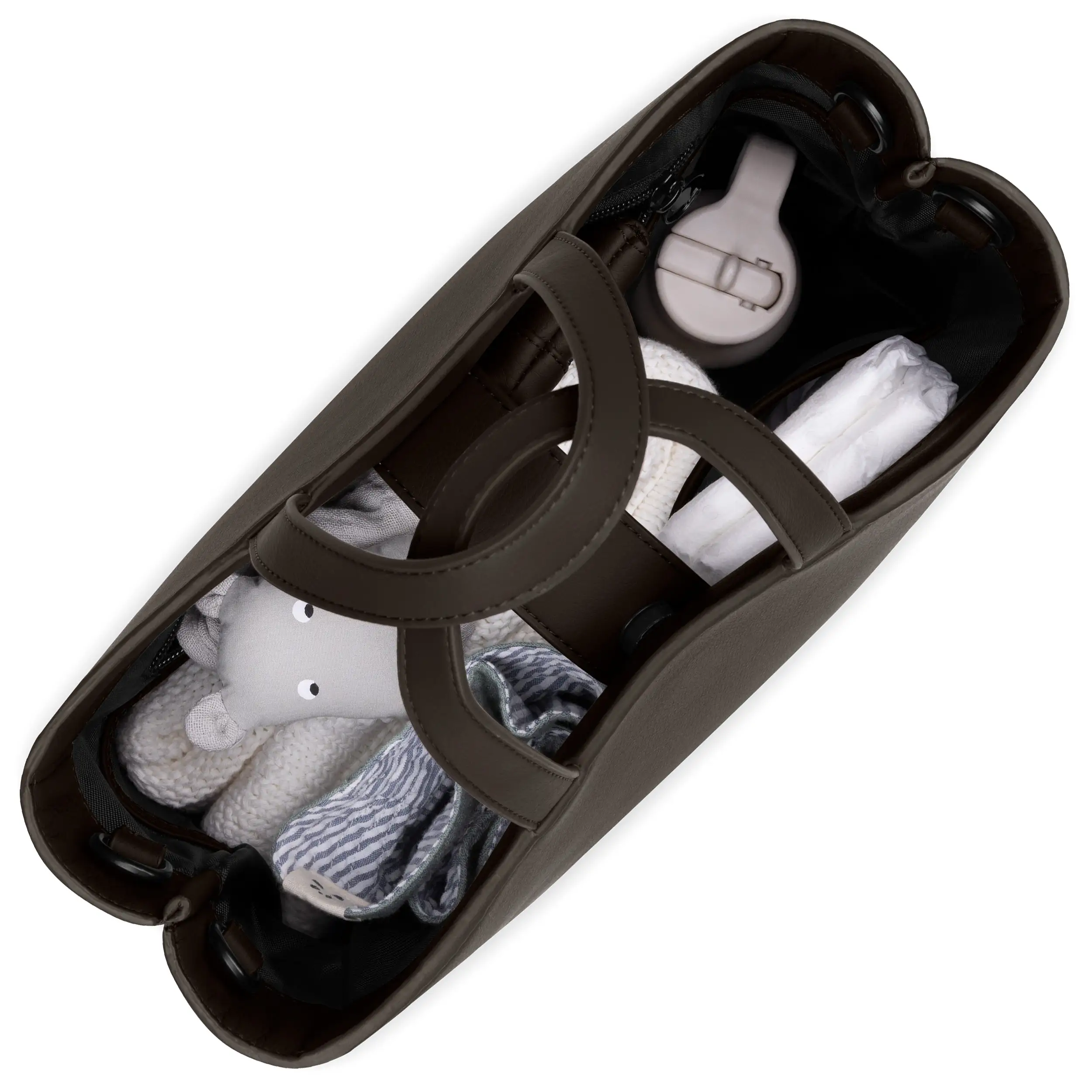 Bolso Tote Bag Daily - Dark Brown